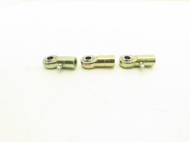 Aurora MWF-M10Z Spherical Rod-End Bearing 10mm Bore M10x1.5 Female Lot of 3