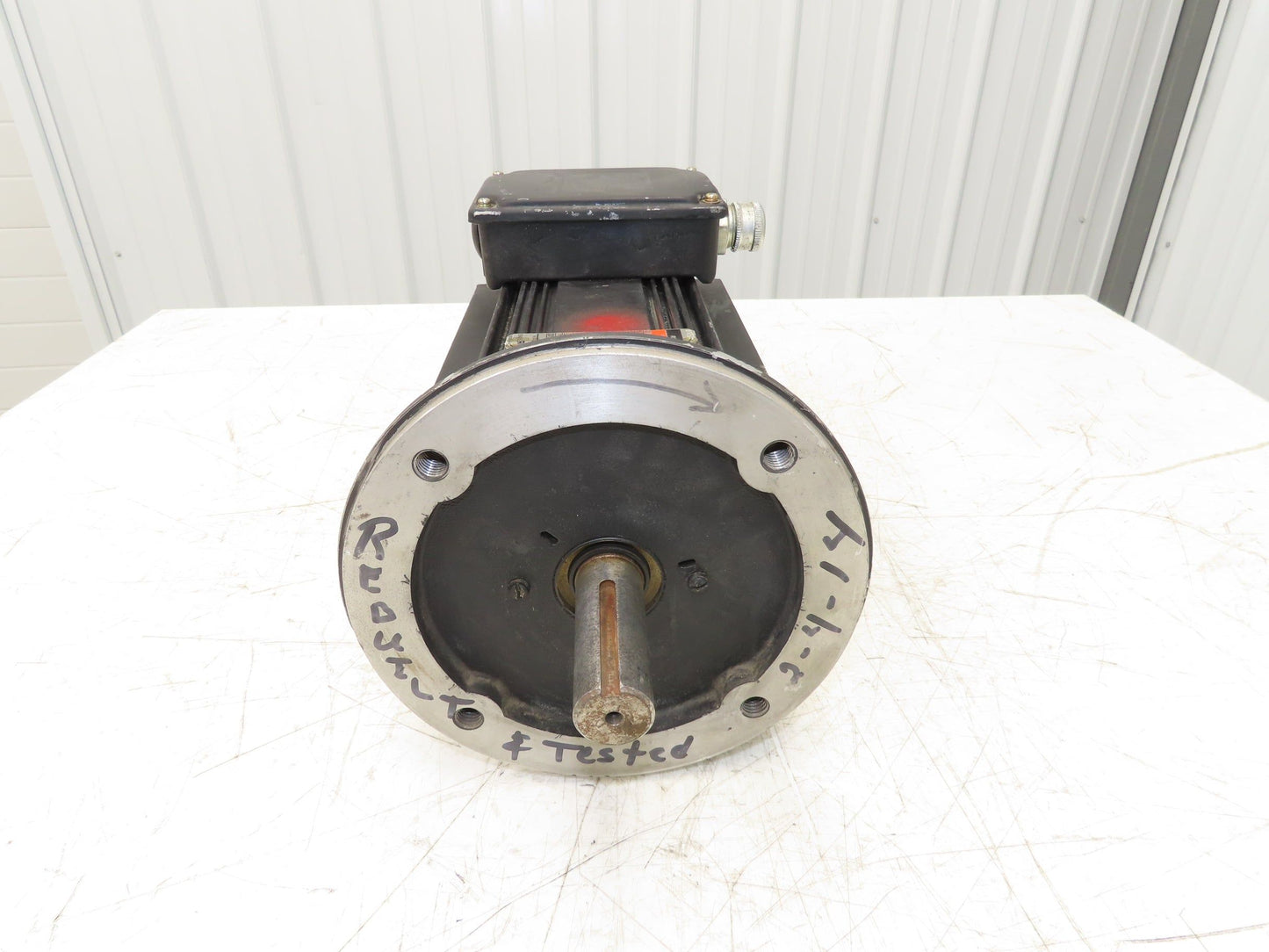 Reliance B18H1070P-ZZ AC Servo Motor Brushless Control 3Hp 2000 RPM 180C Frame