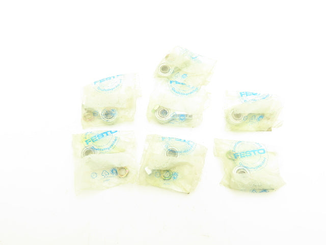 Festo SGS-M12X1.25 Spherical Rod-End Bearing 13mm Bore M12X1.25 Female Lot of 7