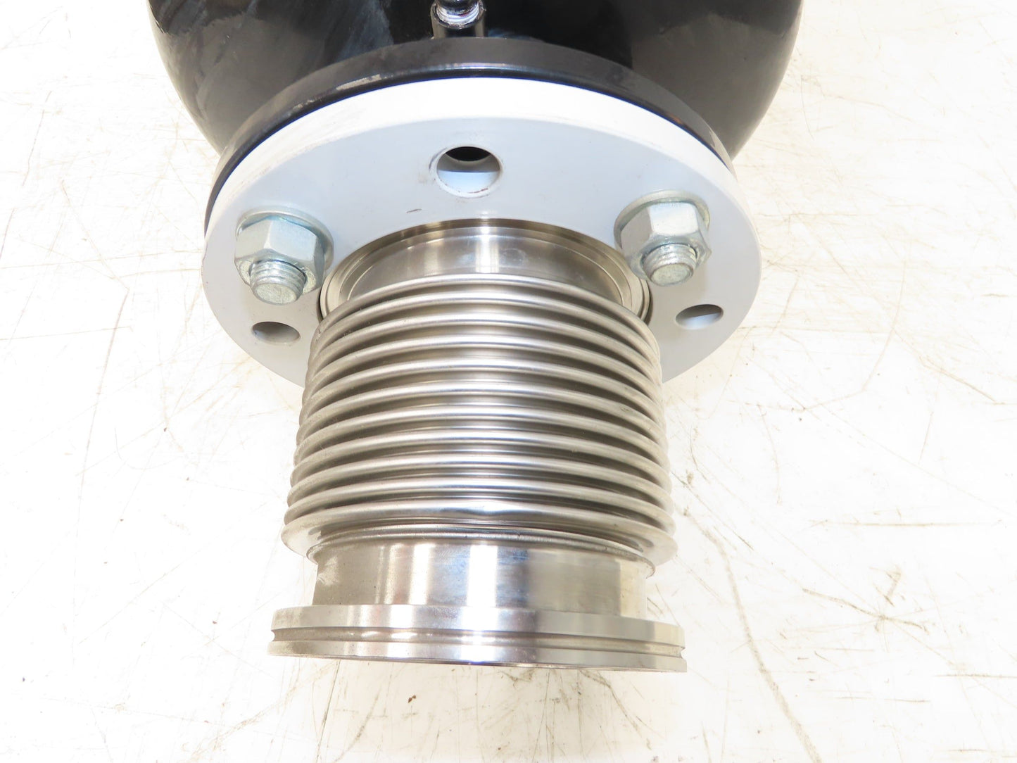 Burkle 4" Pipeline Air Filter Vacuum Pump Blower Steel Housing Flanged