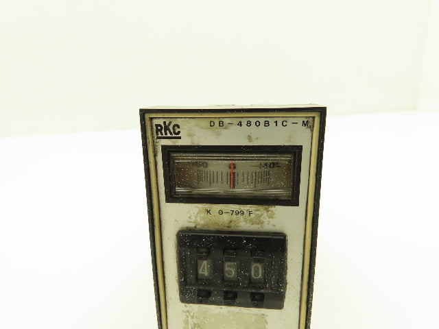 RKC DB-480B1C-M Temperature Control 110/220VAC 0-799°F