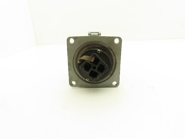 Hubbell HBL460RS2W Pin Sleeve Receptacle 60A 3P 4W 600V 3 Pole 4 Wire