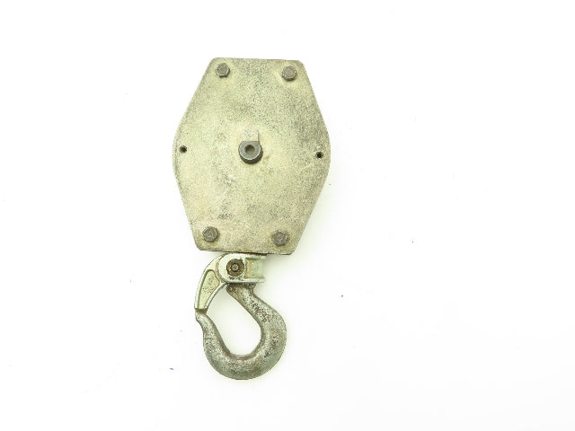 Zimmerman Ingersoll Rand 10444 Air Balancer Load Block Single Pulley Sheave