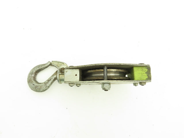 Zimmerman Ingersoll Rand 10444 Air Balancer Load Block Single Pulley Sheave