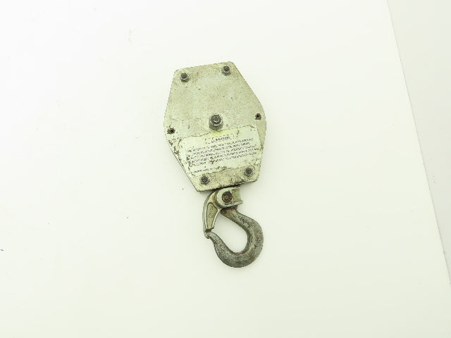 Zimmerman Ingersoll Rand 10444 Air Balancer Load Block Single Pulley Sheave