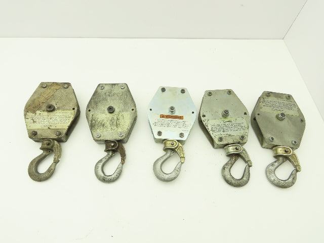 Zimmerman Ingersoll Rand 10444 Air Balancer Load Block Single Pulley Sheave