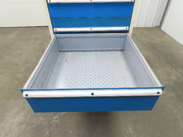 Lista 8 Drawer Industrial Tooling Cabinet 30x29x60" Lyon Stanley Vidmar Box