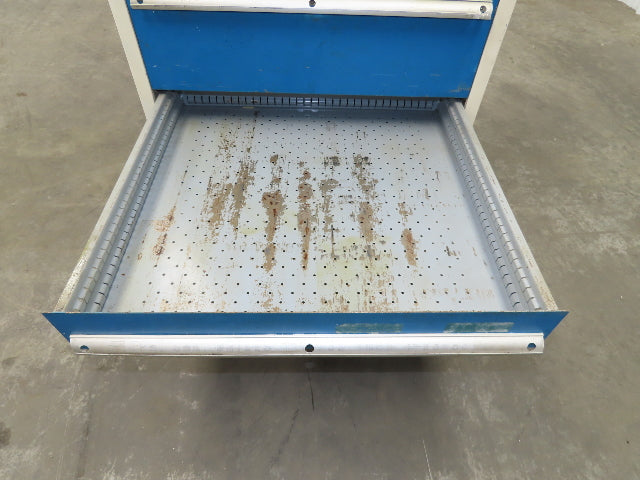 Lista 8 Drawer Industrial Tooling Cabinet 30x29x60" Lyon Stanley Vidmar Box