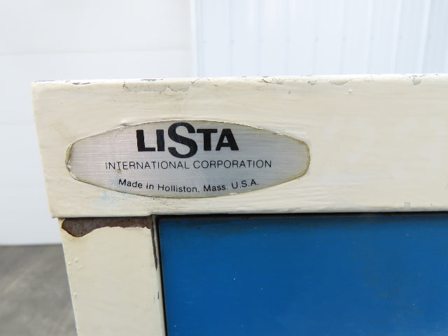 Lista 8 Drawer Industrial Tooling Cabinet 30x29x60" Lyon Stanley Vidmar Box