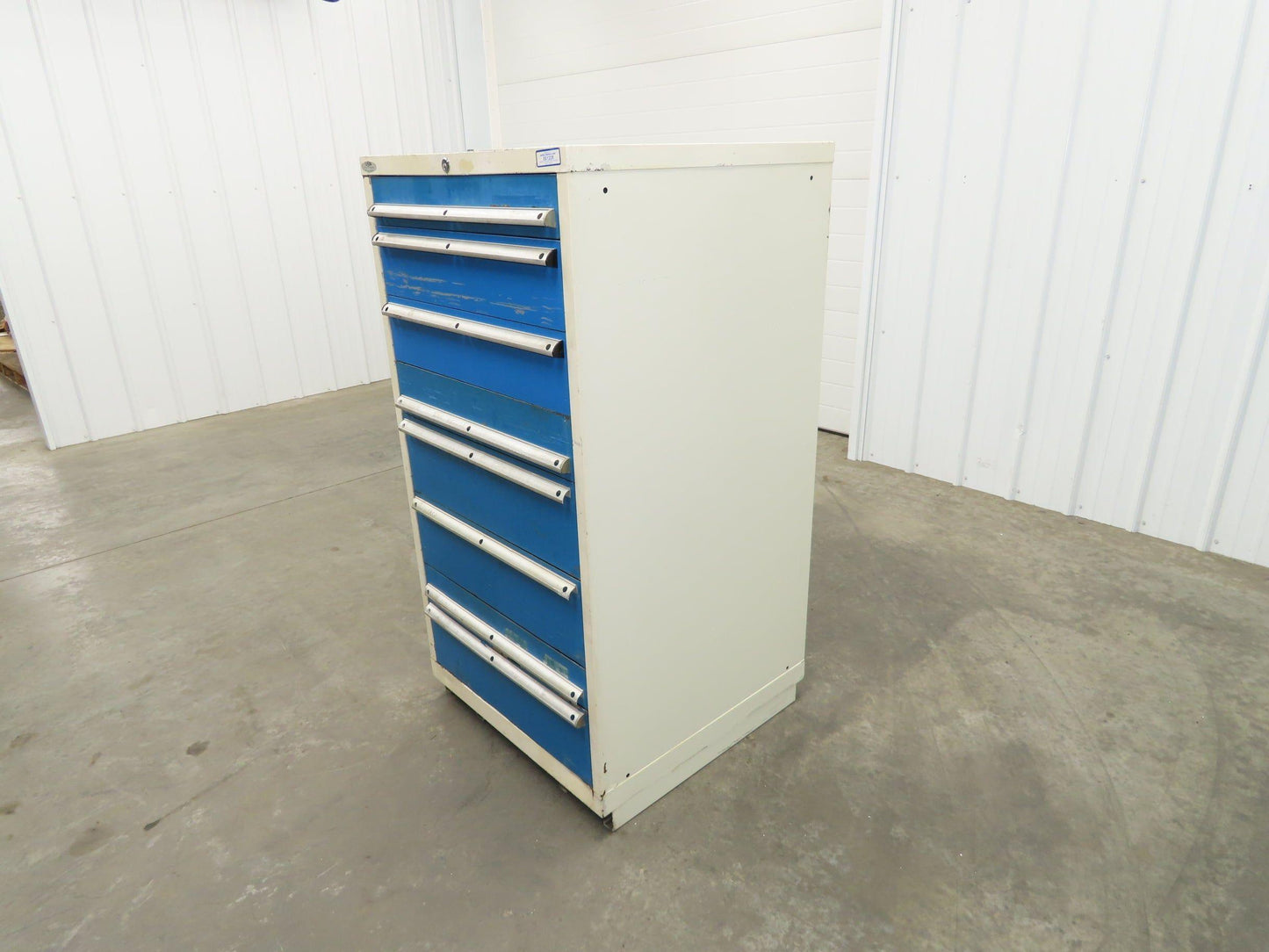 Lista 8 Drawer Industrial Tooling Cabinet 30x29x60" Lyon Stanley Vidmar Box