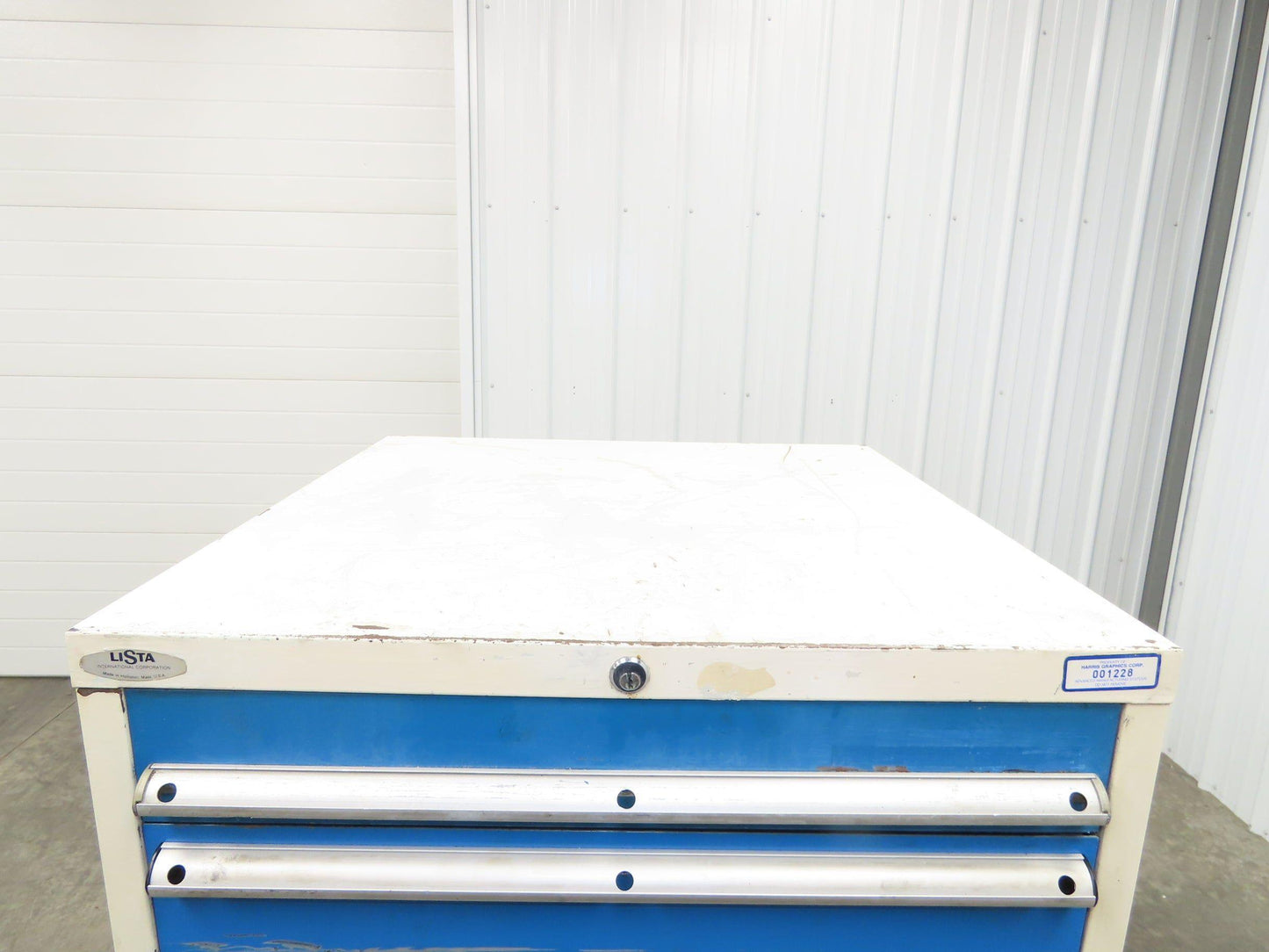 Lista 8 Drawer Industrial Tooling Cabinet 30x29x60" Lyon Stanley Vidmar Box