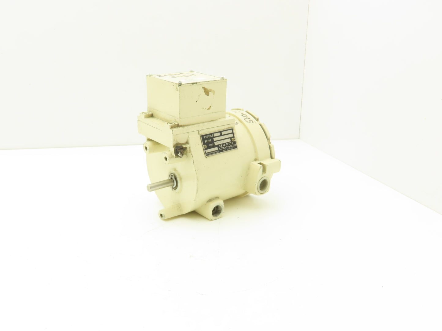 Schlumberger Type KS SPA1 Rotary Motor Encoder 4-20MA 10mm Shaft