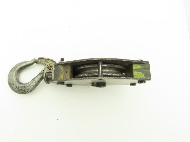 Zimmerman Ingersoll Rand 10444 Air Balancer Load Block Single Pulley Sheave