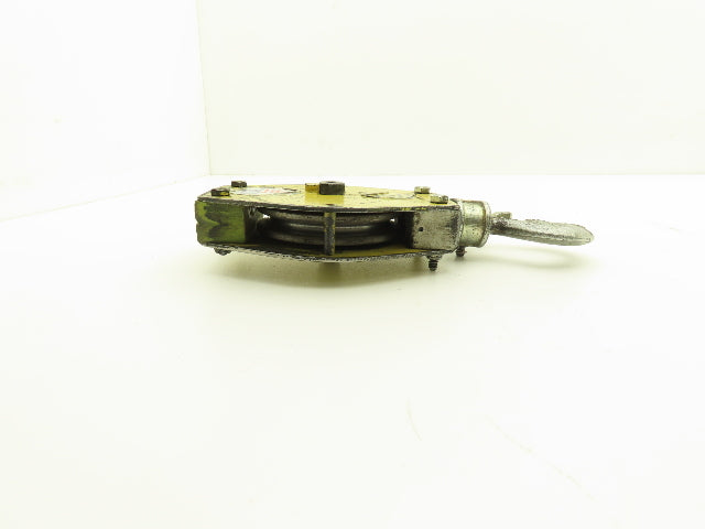 Zimmerman Ingersoll Rand Air Balancer Load Block Single Pulley Sheave Yellow
