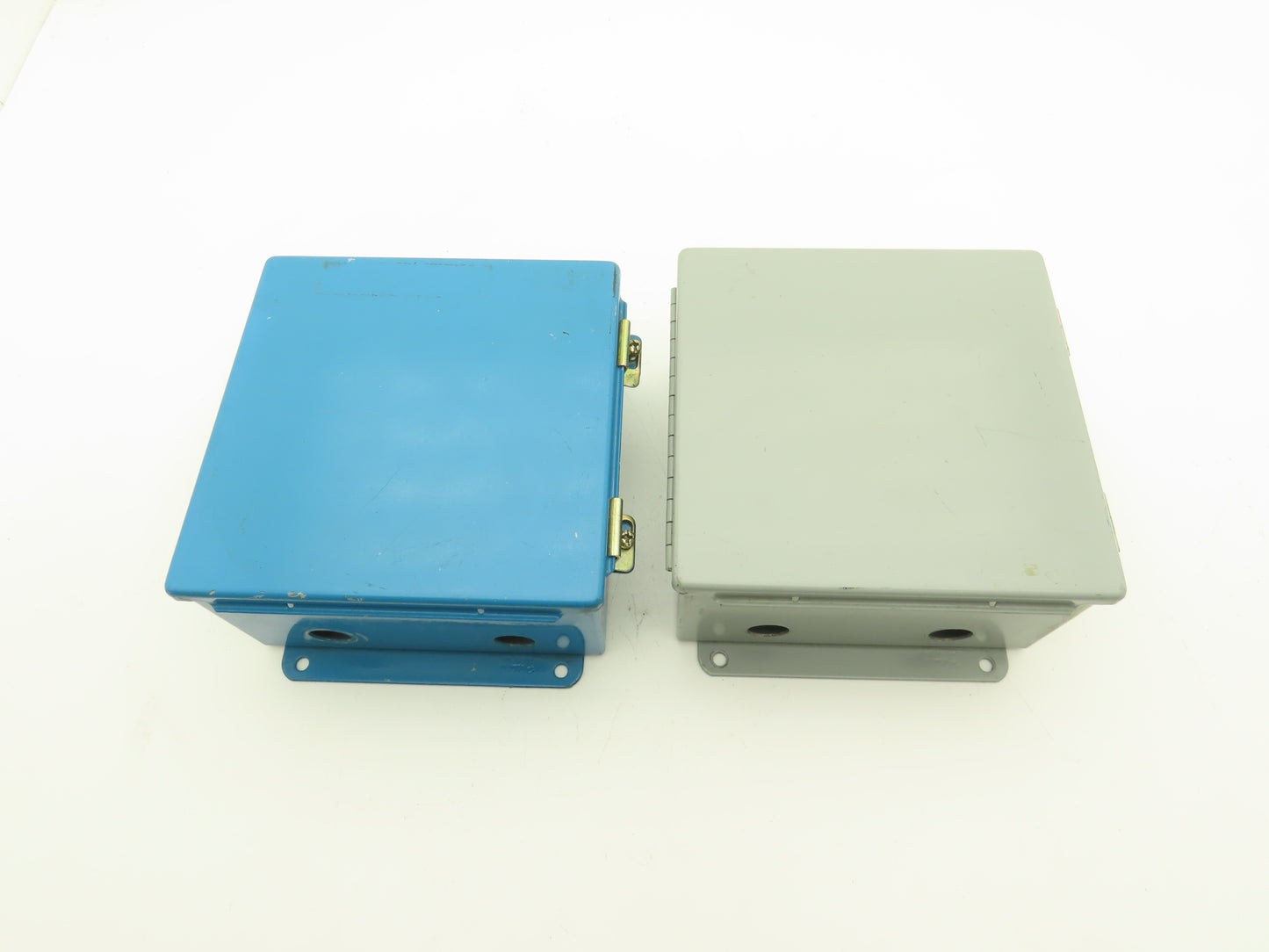 Hoffman A-808CH Electrical Enclosure JIC Switch Panel Box 8X8X4 Lot of 2