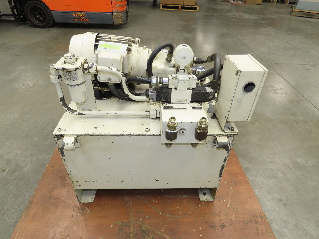 Rexroth A10VS16DFR1RP1 Hydraulic Power Unit 6GPM 3000 PSI 25 Gallon Tank 1.5kw