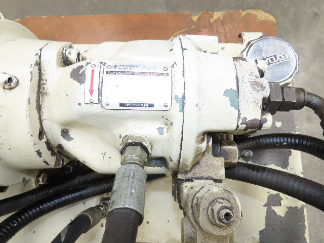 Rexroth A10VS16DFR1RP1 Hydraulic Power Unit 6GPM 3000 PSI 25 Gallon Tank 1.5kw
