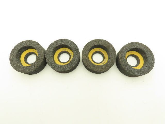 Norton 37C46-JVK Grinding Wheel 5730rpm 4x1.5x1-3/8" Lot of 4