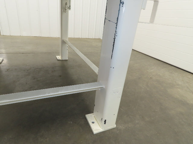 1/2" Thick Top Steel Fabrication Welding Layout Table Work Bench 71"x48"x34"