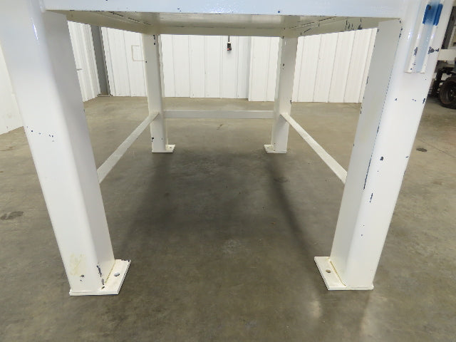 1/2" Thick Top Steel Fabrication Welding Layout Table Work Bench 71"x48"x34"