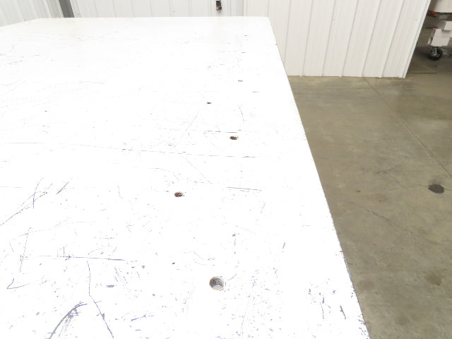 1/2" Thick Top Steel Fabrication Welding Layout Table Work Bench 71"x48"x34"