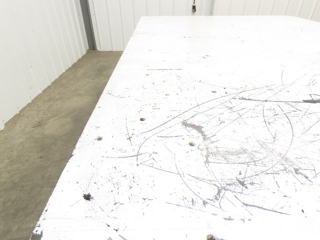 1/2" Thick Top Steel Fabrication Welding Layout Table Work Bench 71"x48"x34"