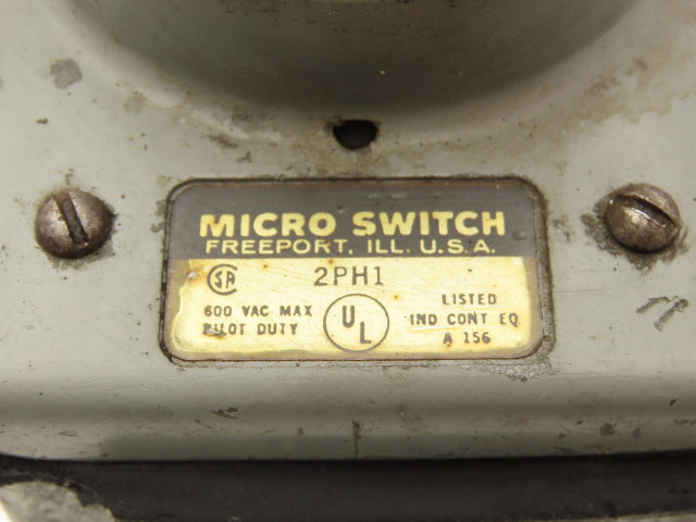 Micro Switch 2PH1 Momentary Push Button Palm Switch 600VAC