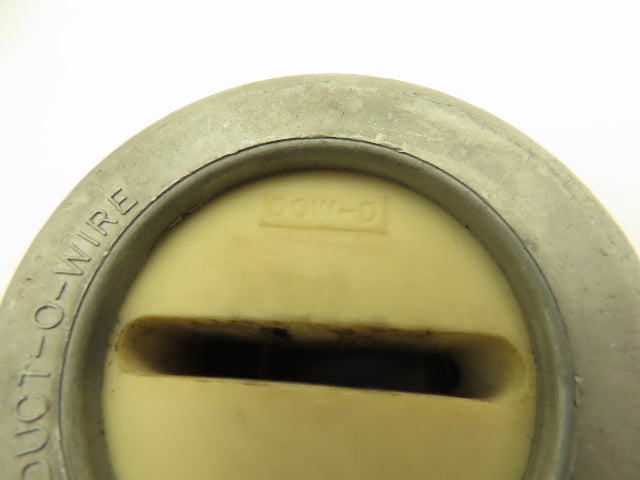 Duct-o-Wire Flat Cable Connector & Bushing Assembly Festoon 1.75" Lot of 6