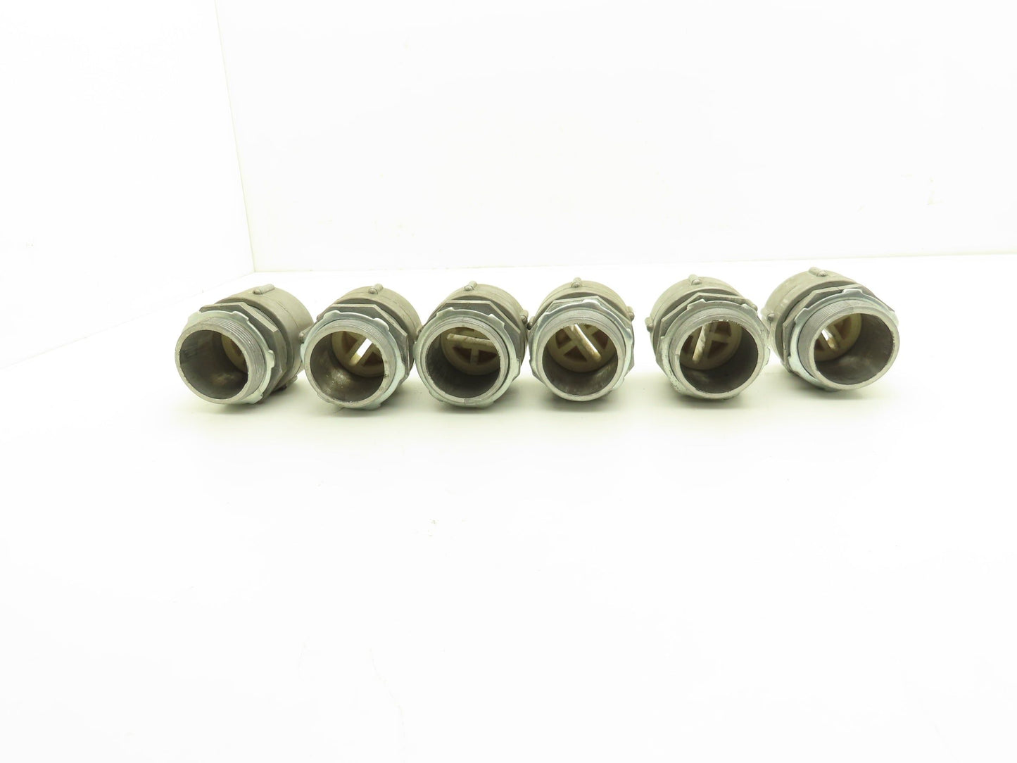 Duct-o-Wire Flat Cable Connector & Bushing Assembly Festoon 1.75" Lot of 6