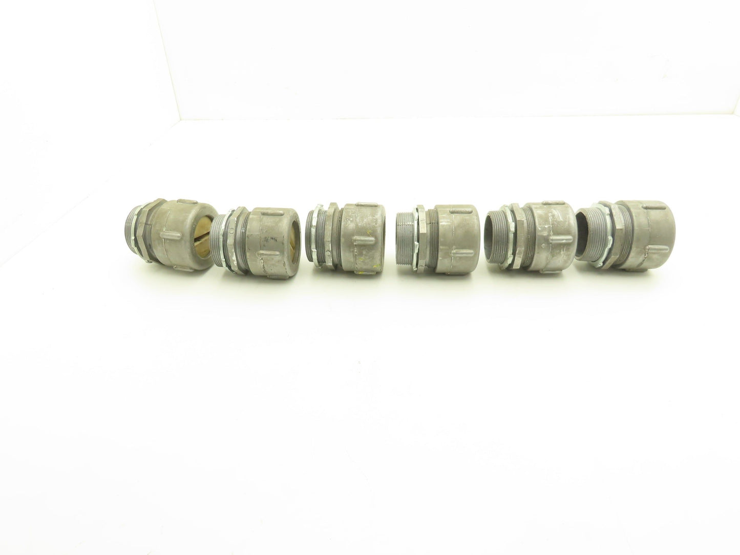 Duct-o-Wire Flat Cable Connector & Bushing Assembly Festoon 1.75" Lot of 6