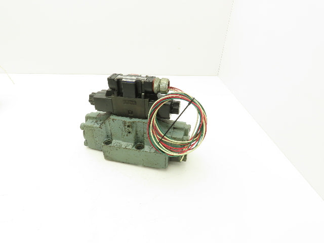 Nachi DSS-G06-C6-R-C115-E12 Hydraulic Directional Solenoid Valve 115V DG5S Base