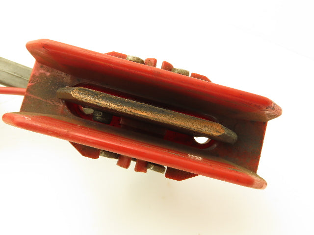 INSUL 8 256B Crane Hoist Current Collector Arm Assembly Red 600V 30A #10 AWG