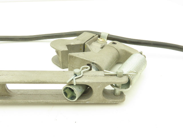 Duct-o-Wire C-100 Current Collector Arm Duct-o-Bar 100 Amp Single Shoe Black