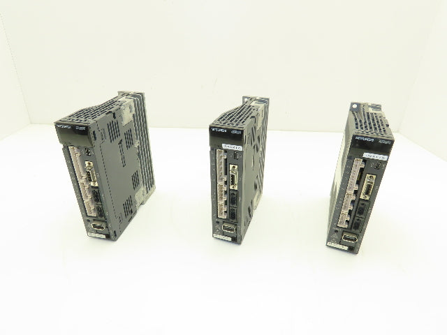 Mitsubishi MR-J3-10B Melservo AC Servo Drive 100W 170V 1.1A Output Lot of 3