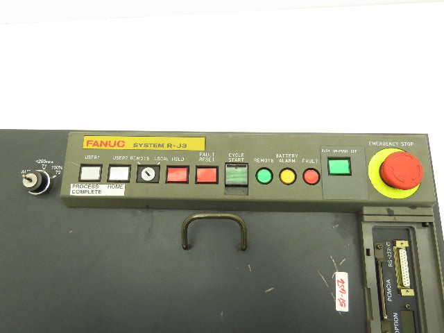 Fanuc A05B-2401-C017 R-J3 System Operator Control Panel Read Description