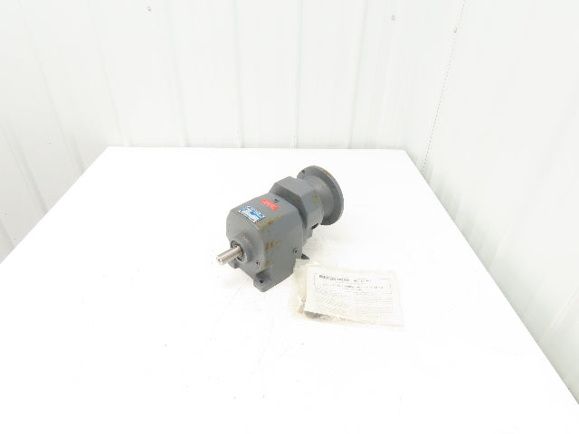 Boston Gear F843B-80S-B5 Inline Helical Gearbox 76.48:1 Reducer .5Hp 23rpm 56C