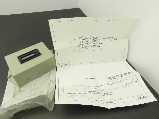 KEP KAL-DIN 8-Digit Battery Powered Time Indicator Counter