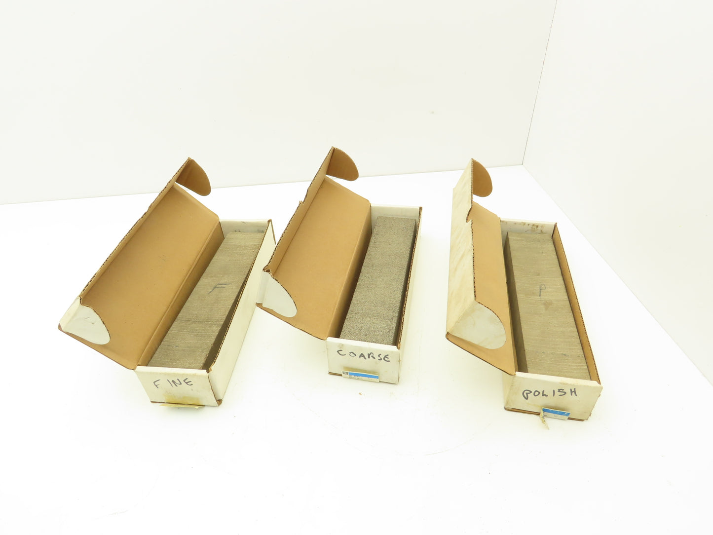Ideal Industries Sharpening Honing Resurfacer Stone Coarse Fine Polish Set of 3