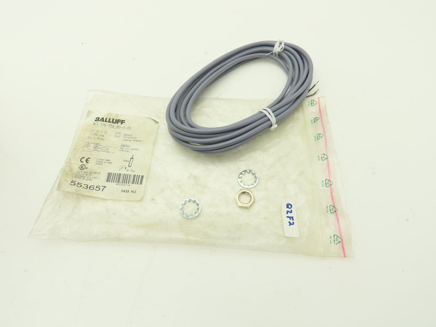 Balluff BES 516-356-B0-C-05 Proximity Sensor 10-30VDC 200mA