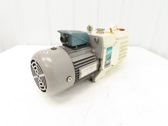 Tokuda Shibaura DRP-360III Rotary Vane Vacuum Pump 360L/Min 1Hp 220V 3PH