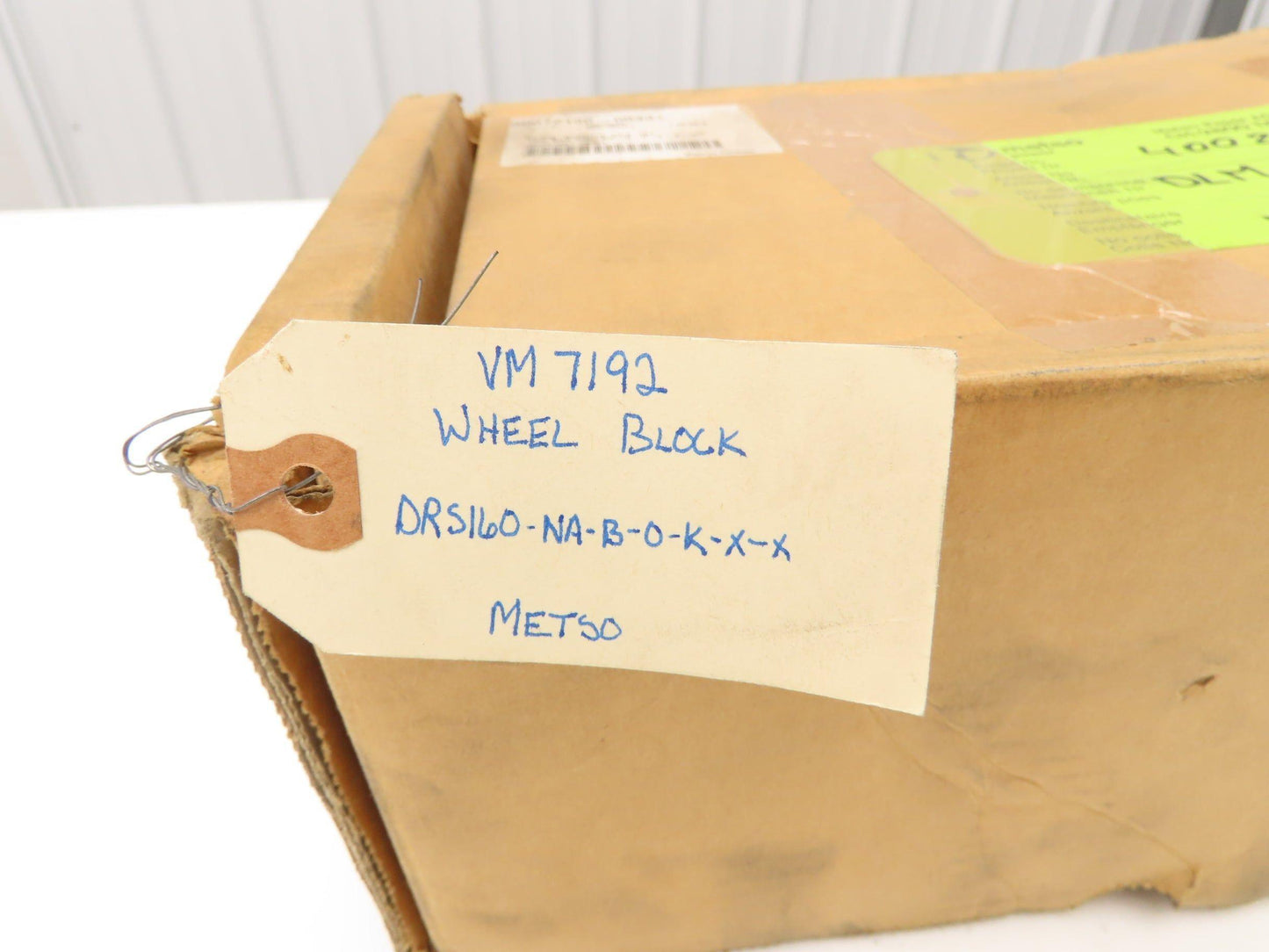 Demag DRS 160-NA-B-0-K-X-X Radblock Crane Hoist Non-Drive Wheel Block Size 160