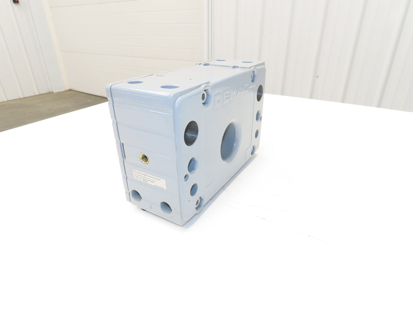Demag DRS 160-NA-B-0-K-X-X Radblock Crane Hoist Non-Drive Wheel Block Size 160