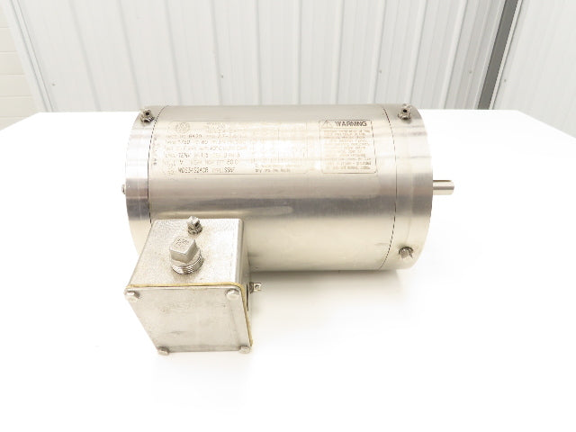 US Motors BK20 Stainless AC Motor 3/4Hp 1750rpm 230/460V 3PH 56C TENV Washdown
