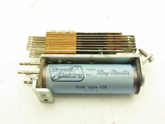 Skand Elektro Relays 6NO Vintage 24VDC Lot of 7