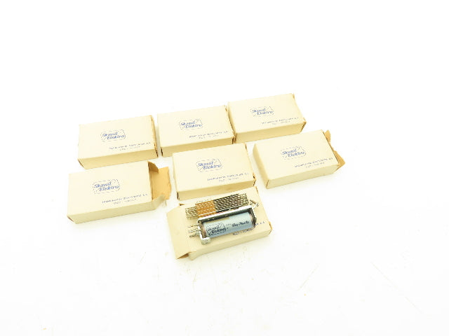 Skand Elektro Relays 6NO Vintage 24VDC Lot of 7