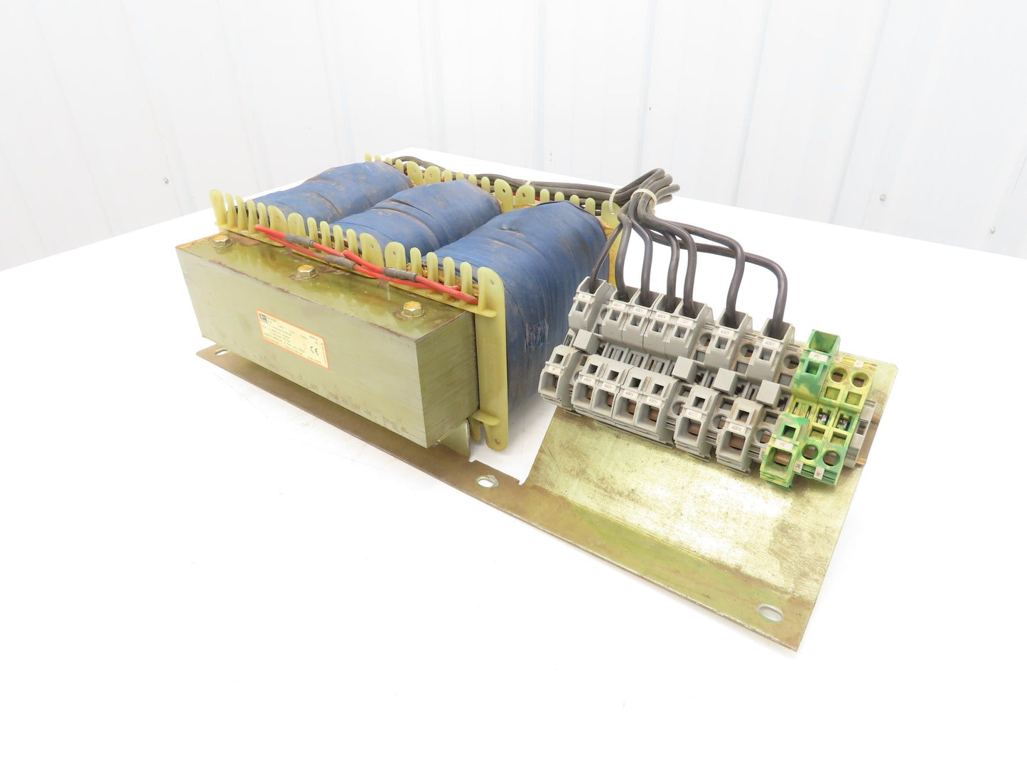 Block Power Transformer 4kVA 3Ph HV 480/400/277/230 LV 400/230 Class 155 60Hz