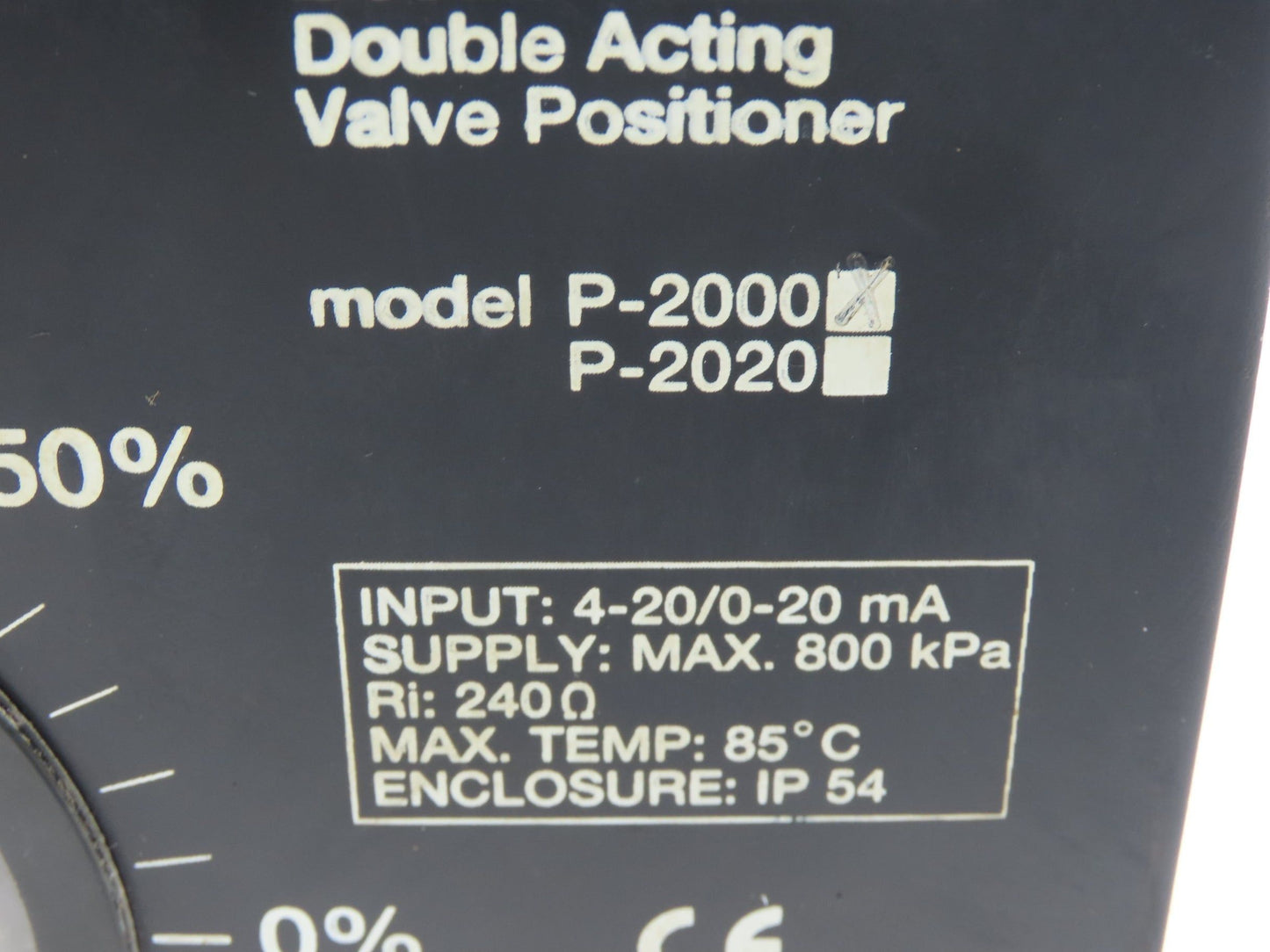 Jamesbury ST-200 Pneumatic Actuator 3" Stainless Flanged Ball Valve & Positioner