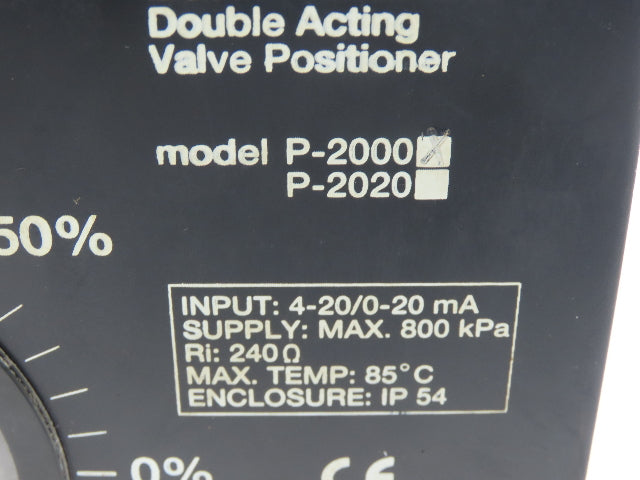 Jamesbury ST-200 Pneumatic Actuator 3" Stainless Flanged Ball Valve & Positioner
