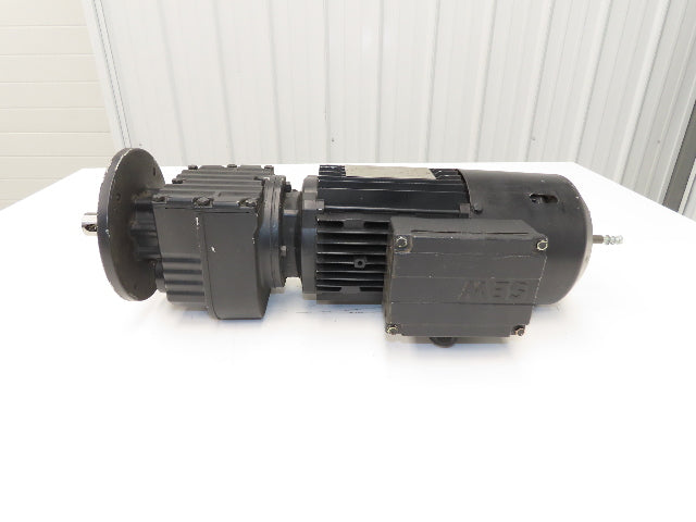 Sew Usocome Gearmotor W/Brake 1Hp 133/230V 8.16:1 169rpm 50Hz 42Nm