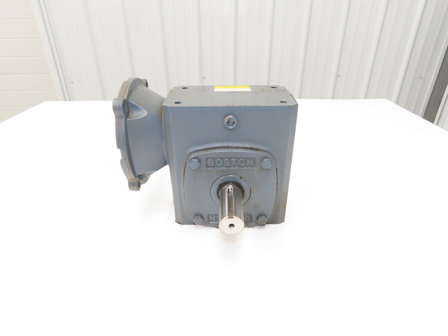 Boston Gear F72410B7H Worm Gearbox 10:1 Reducer 3Hp 175rpm 143/145TC Dual Shaft